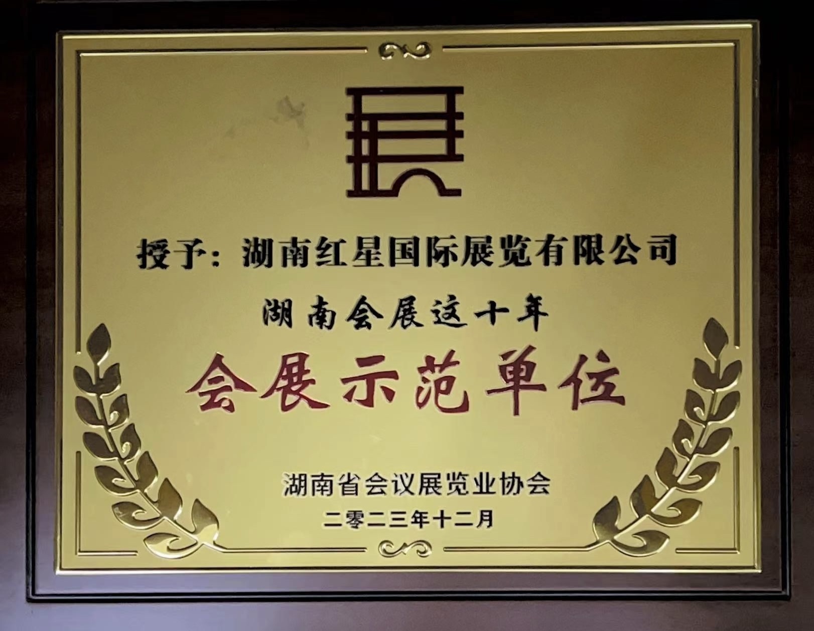 湖南会展这十年-会展示范单位